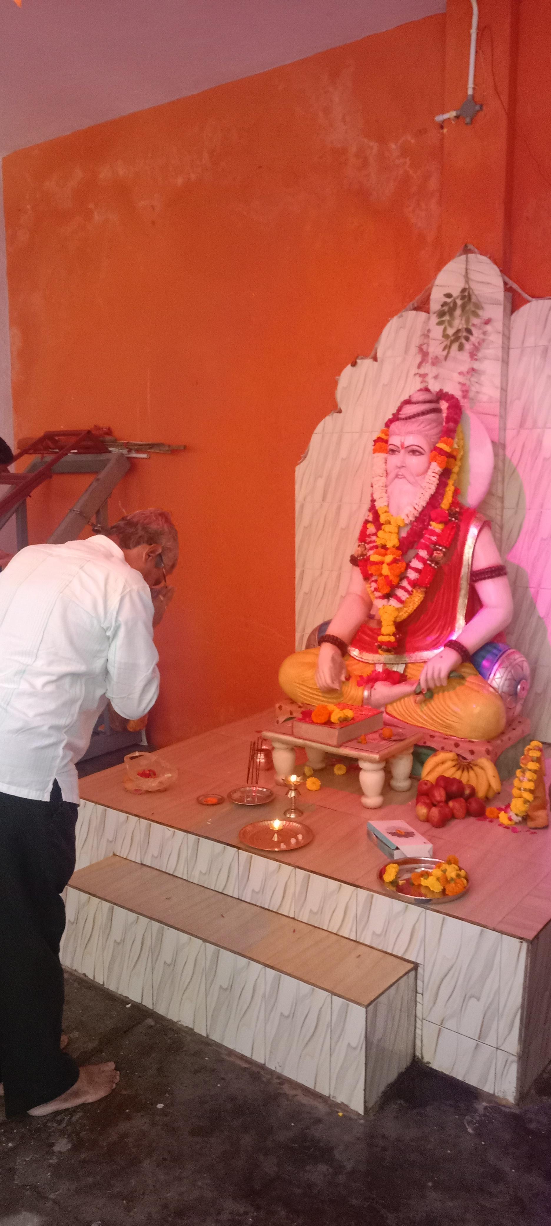 चौधरी मोहल्ल्यात संत यात्रा मिरवणूक संपन्न