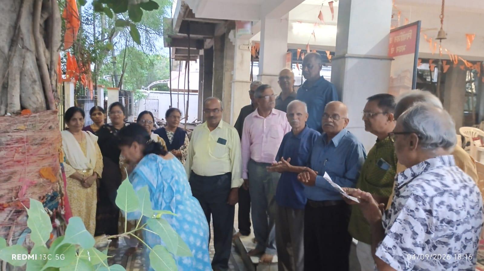 श्री नगर वस्तीत 'प्रकृती वंदन' कार्यक्रम आयोजित