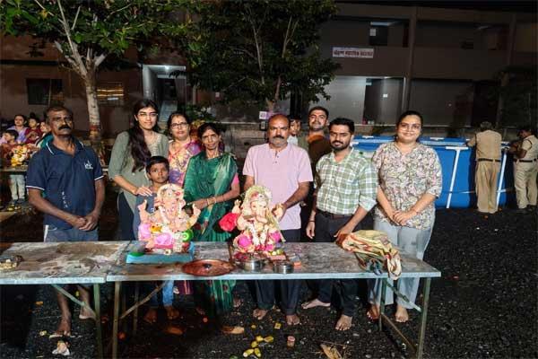 ६० वर्षांच्या गणेशोत्सवाला भावपूर्ण निरोप